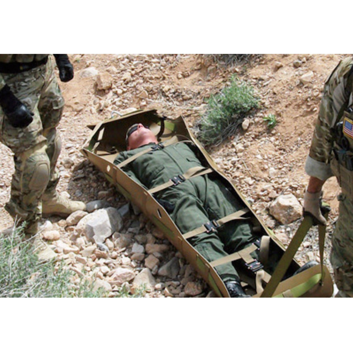 Med Sled Vertical Lift Rescue Sled