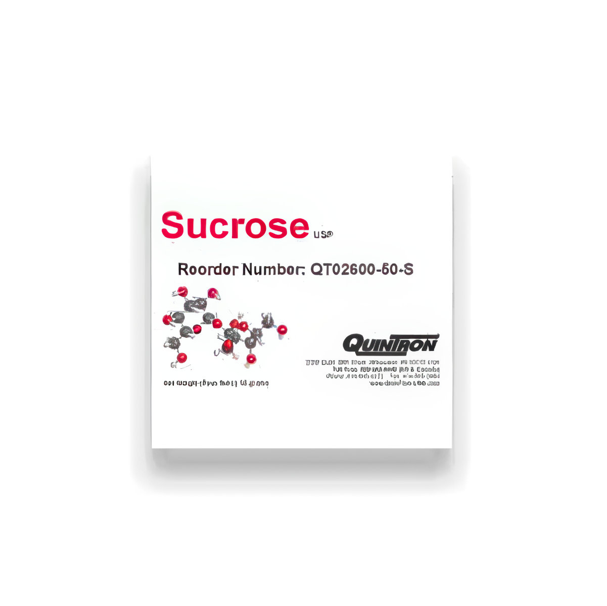 QuinTron Sugar, Sucrose, 50 gm packet