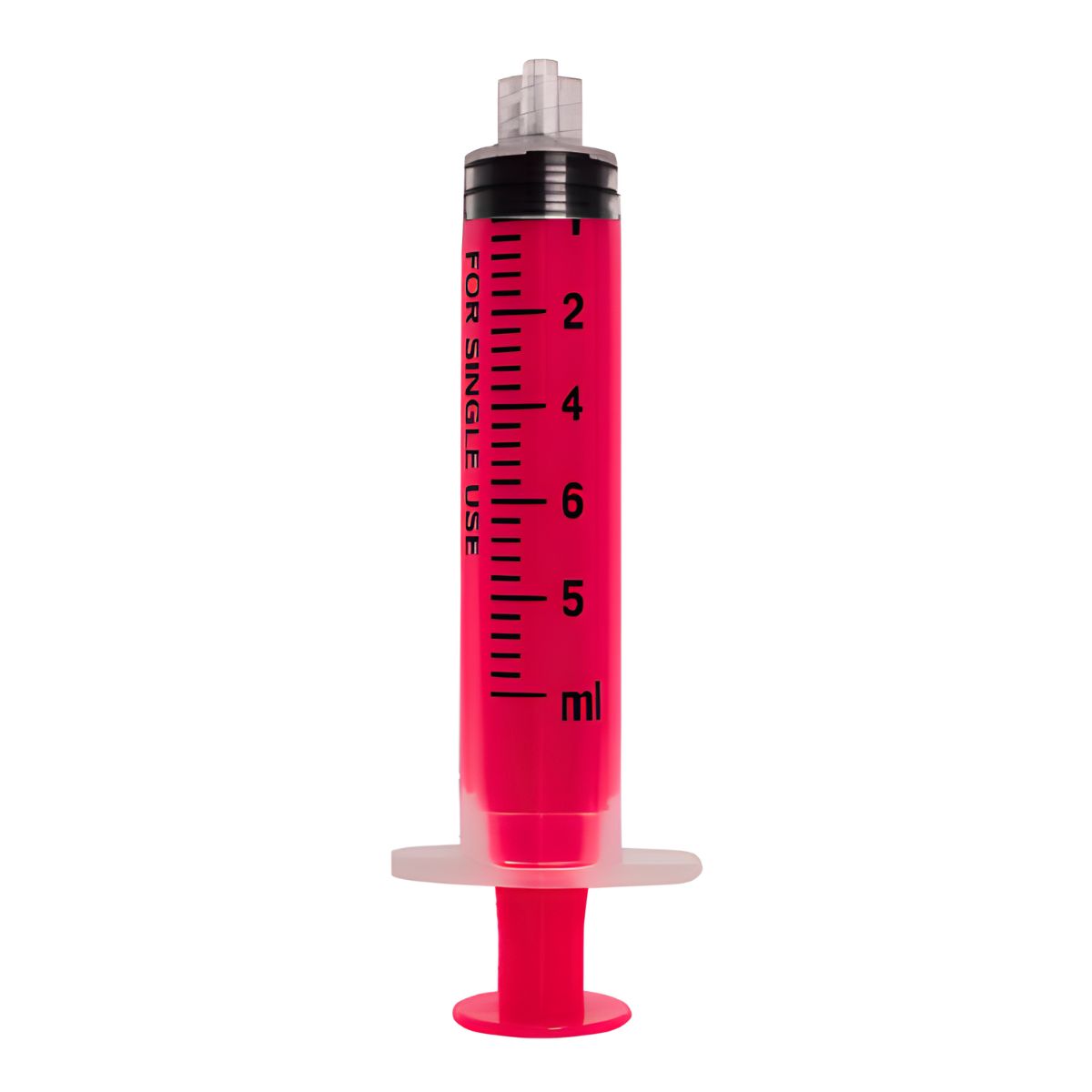 Red Luer Lock Syringe