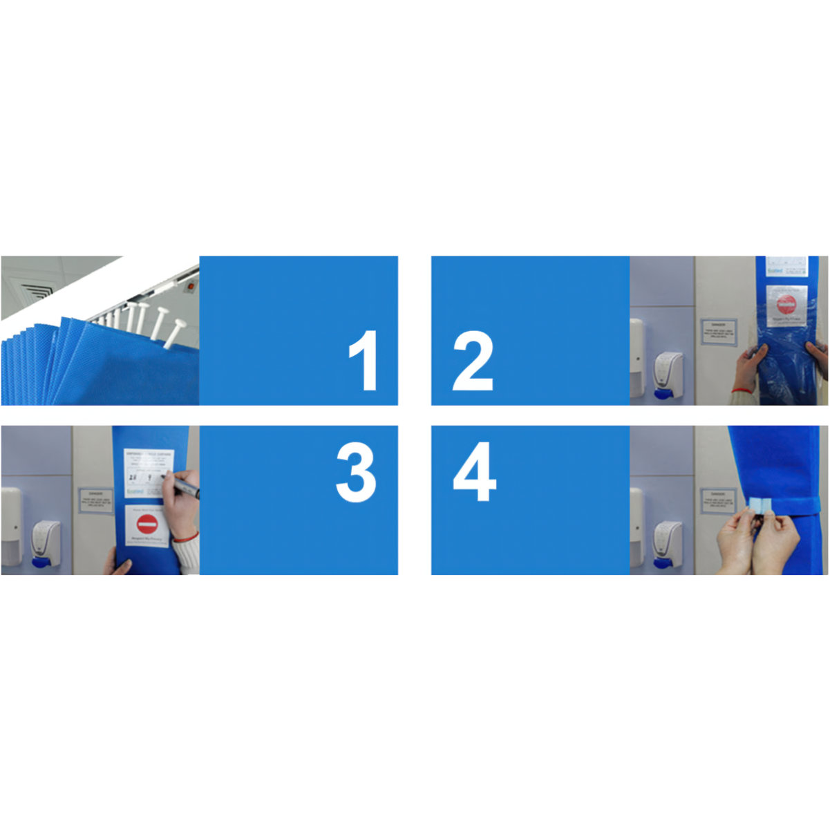 EcoMed Disposable Curtains