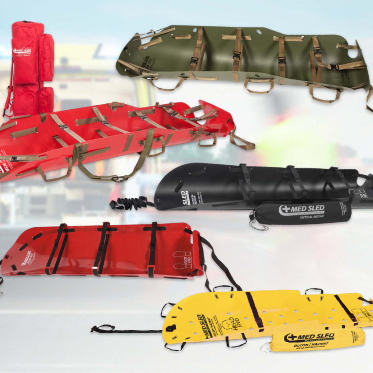 Med Sled Tactical Rescue Sled