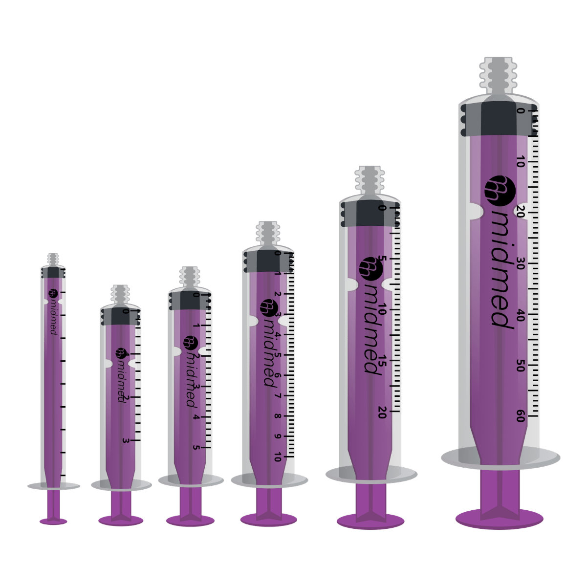Midmed Home Use ENFIT Syringes