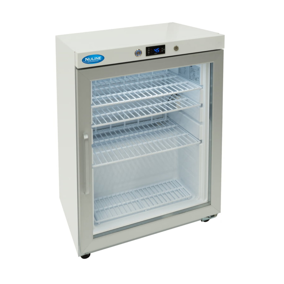 Nuline HR200G Pharmacy Refrigerator Glass Door
