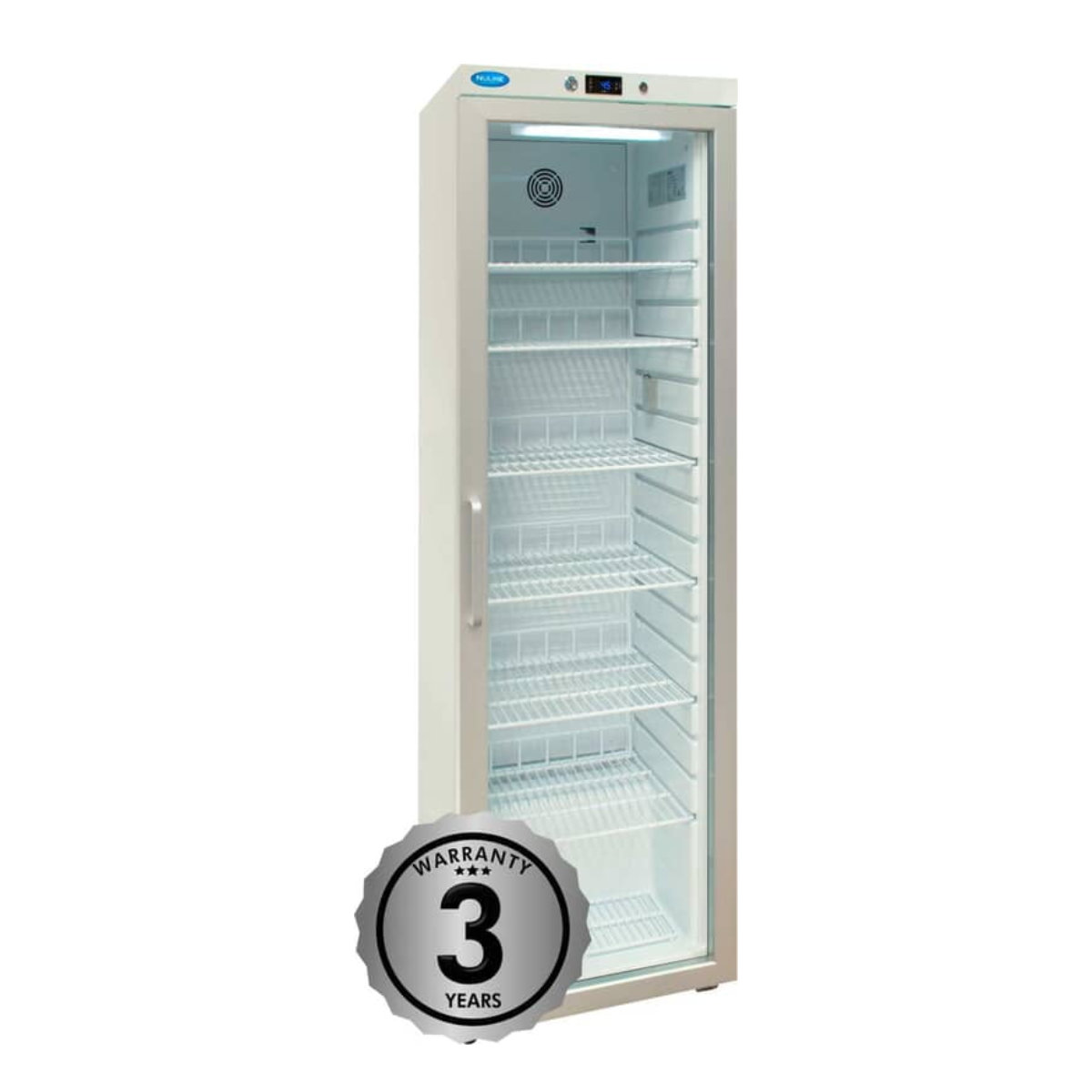 Nuline HR400G Pharmacy Refrigerator Glass Door