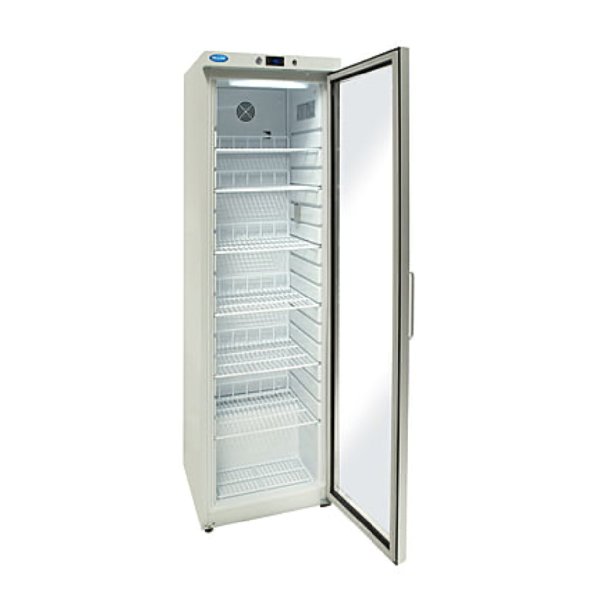 Nuline HR400G Pharmacy Refrigerator Glass Door