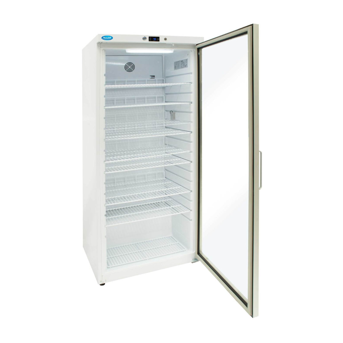 Nuline HR600G Pharmacy Refrigerator Glass Door