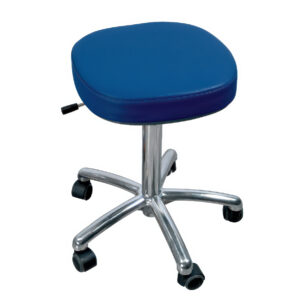 Promotal Medium Height Gas Column Stool with Feet and Hand Control