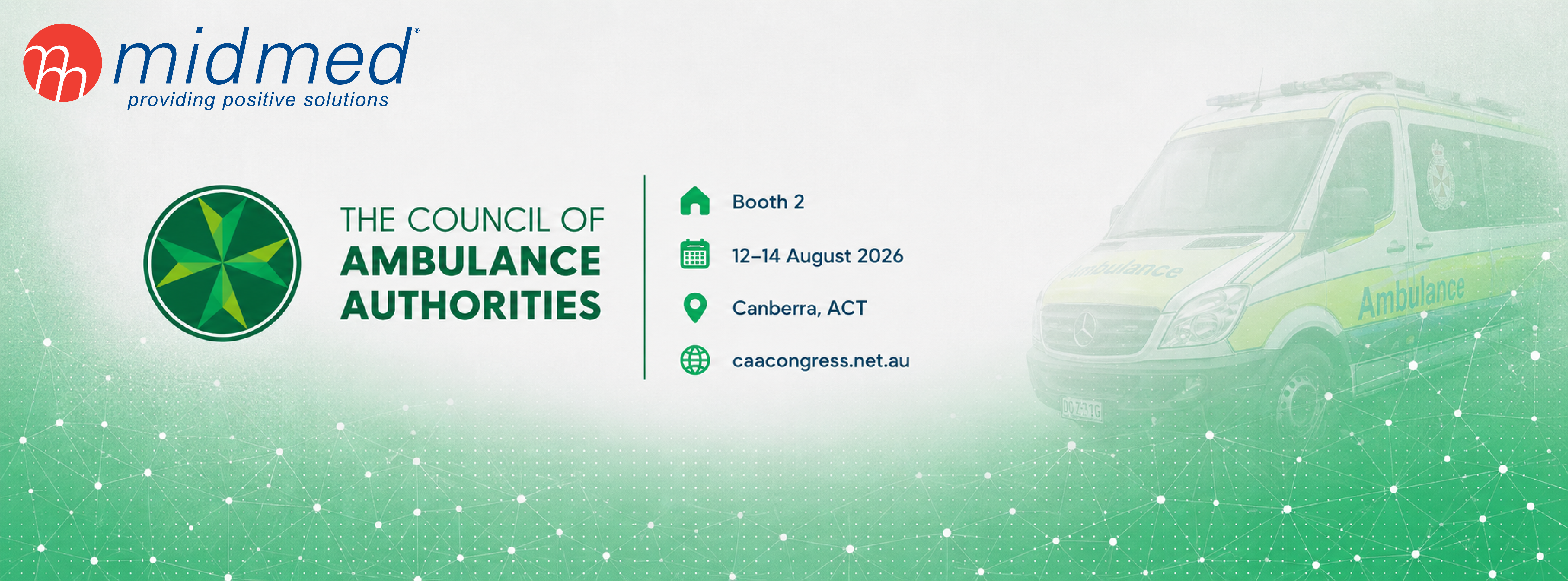 Details about CAA Congress with image of an ambulance in background